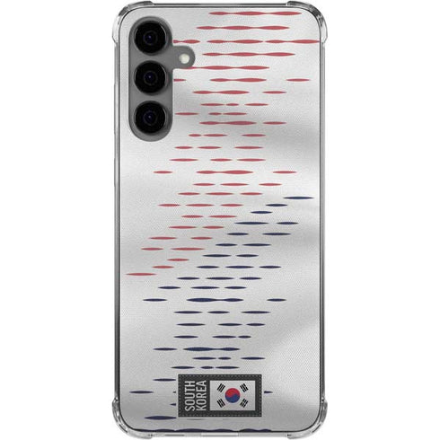 South Korea Soccer Flag Galaxy S24 Plus Clear Case